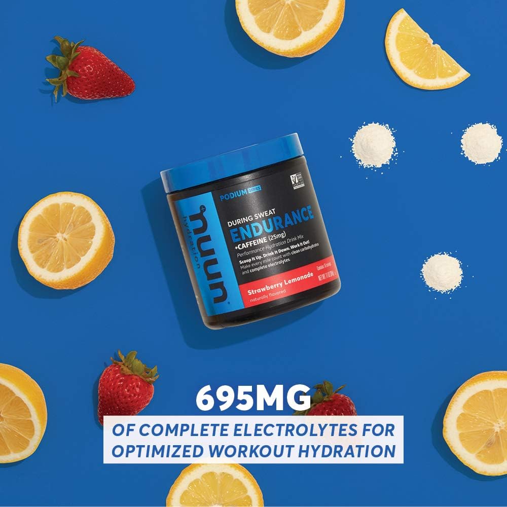 Nuun Endurance Performance Hydration Drink Mix: Caffeine