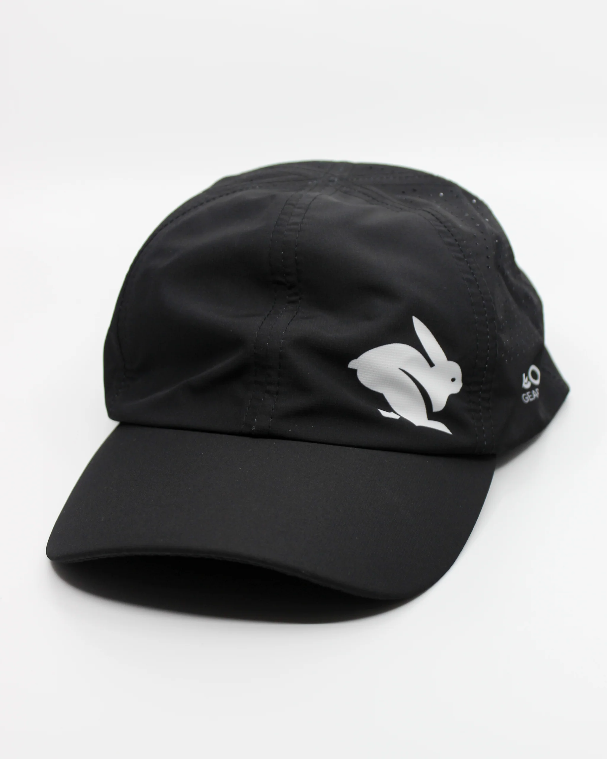 RuninRabbit Elite Hat : Black and White