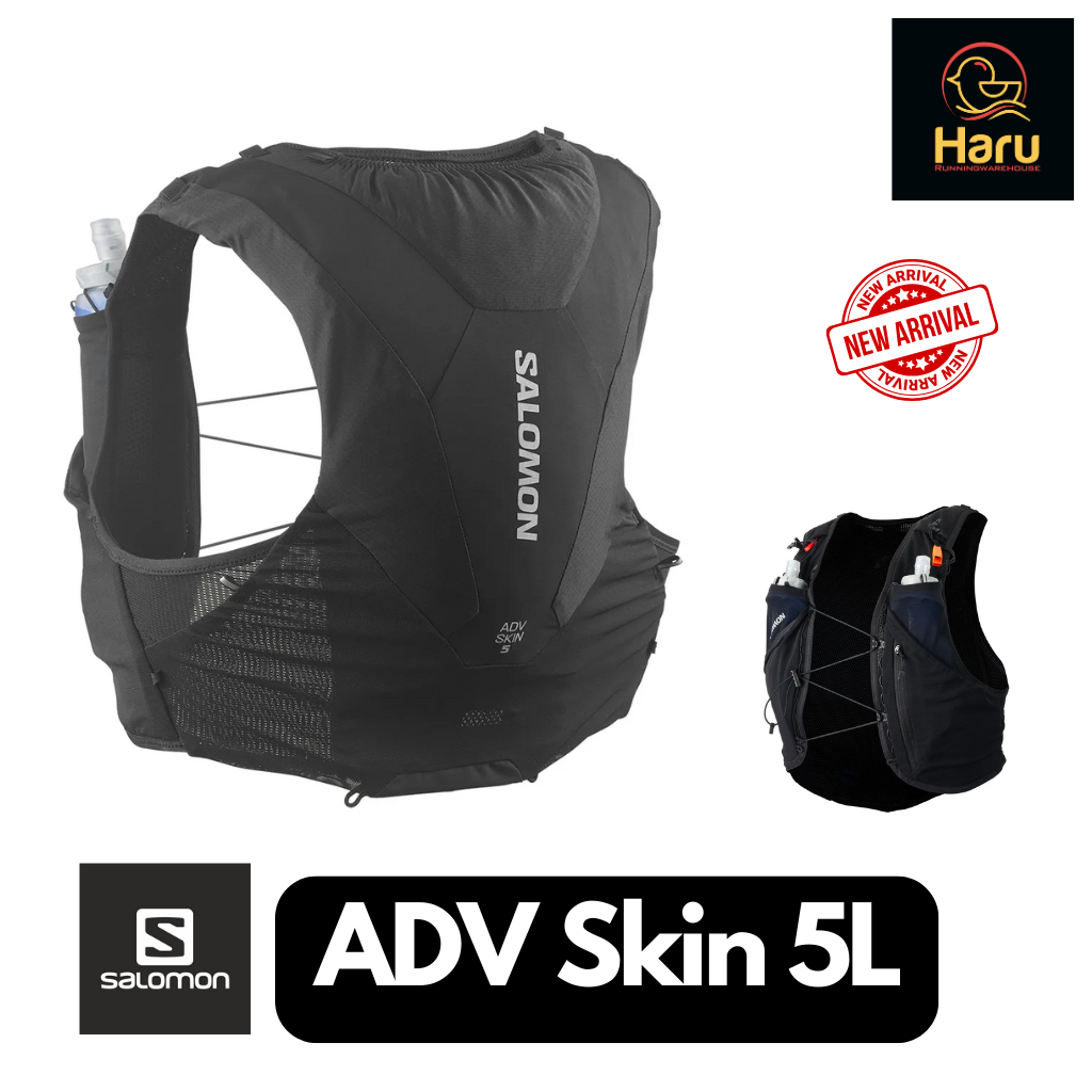 Salomon Adv skin 5L SS25 : Black/Black