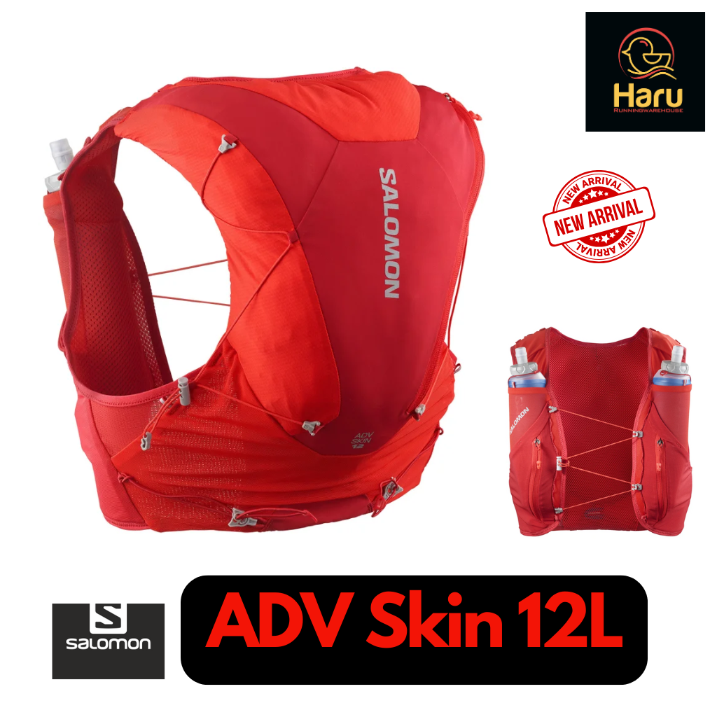 Salomon Adv skin 12L SS25 : RED