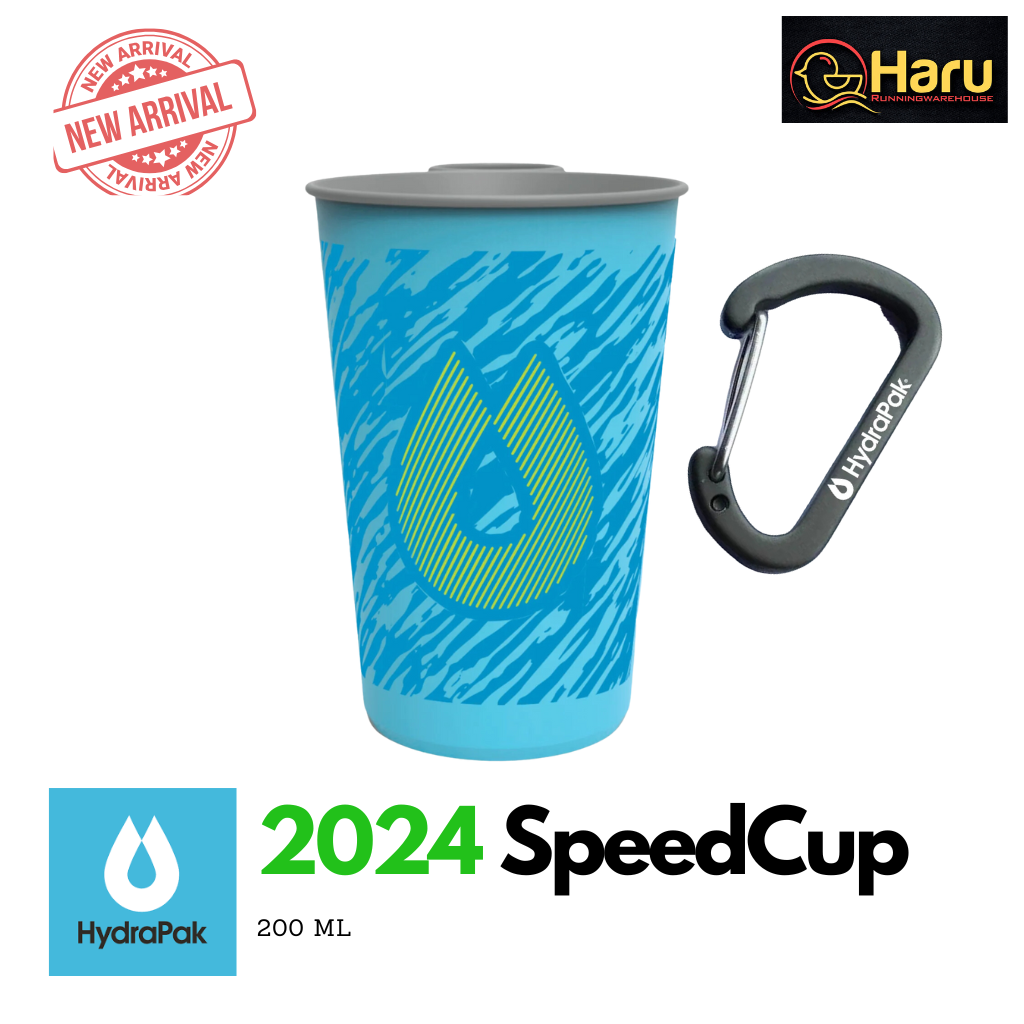 Hydrapak Speed Cup แบบใหม่ 2024 : แก้วน้ำนิ่มขนาดพกพา