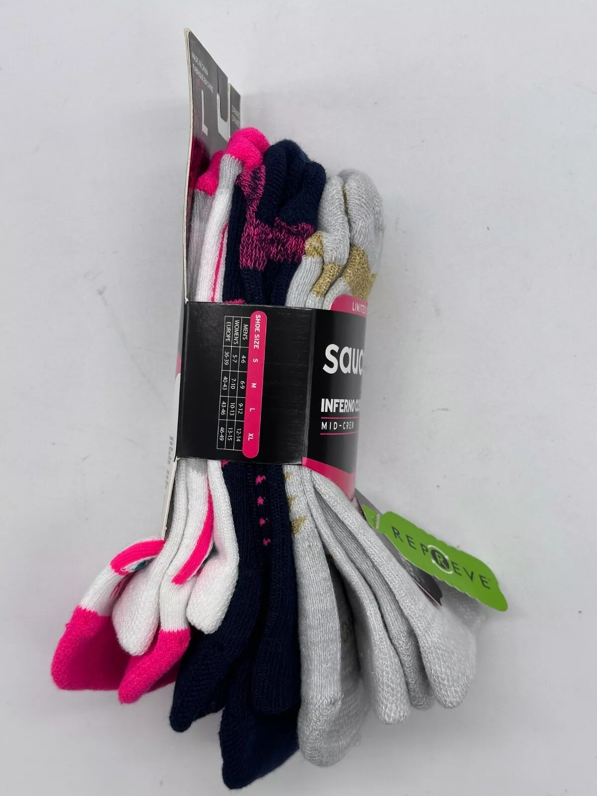 Saucony Inferno Cushion Limited Edition Socks  : Quarter Crew Unisex