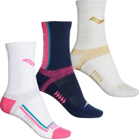 Saucony Inferno Cushion Limited Edition Socks  : Quarter Crew Unisex
